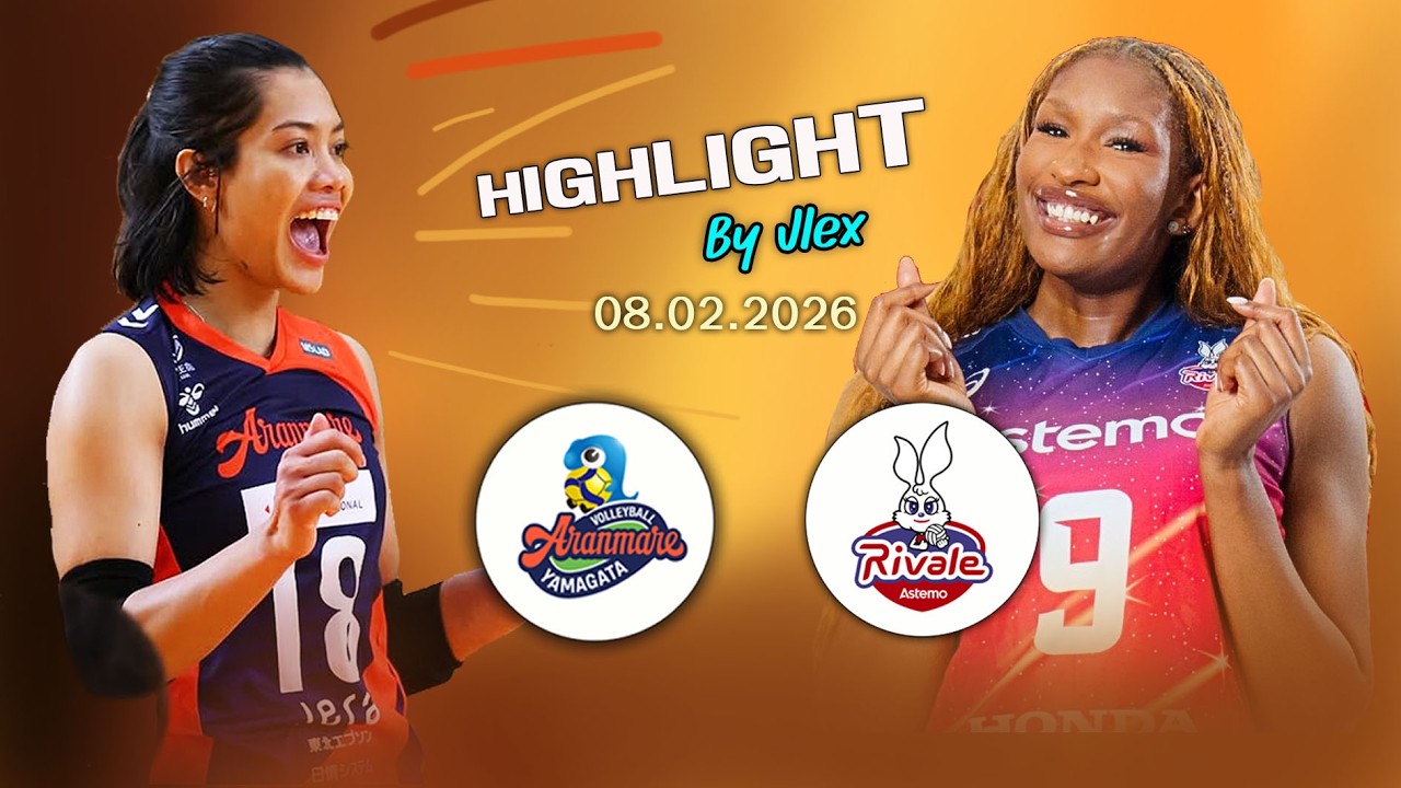 สาวไทย ไก่ เพียว !! Aranmare VS. Astemo วอลเลย์บอล SV LEAGUE