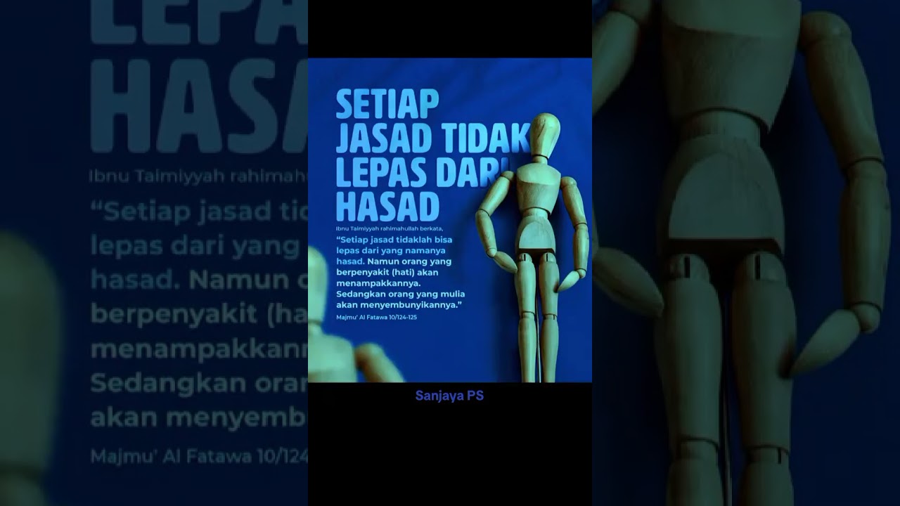 SETIAP JASAD TIDAK LEPAS DARI HASAD 