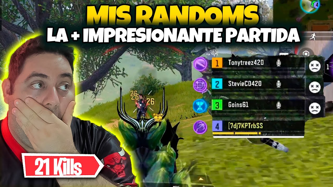 21 KILLS MI PARTIDA MAS INCREIBLE JAMAS VISTA CON RANDOMS