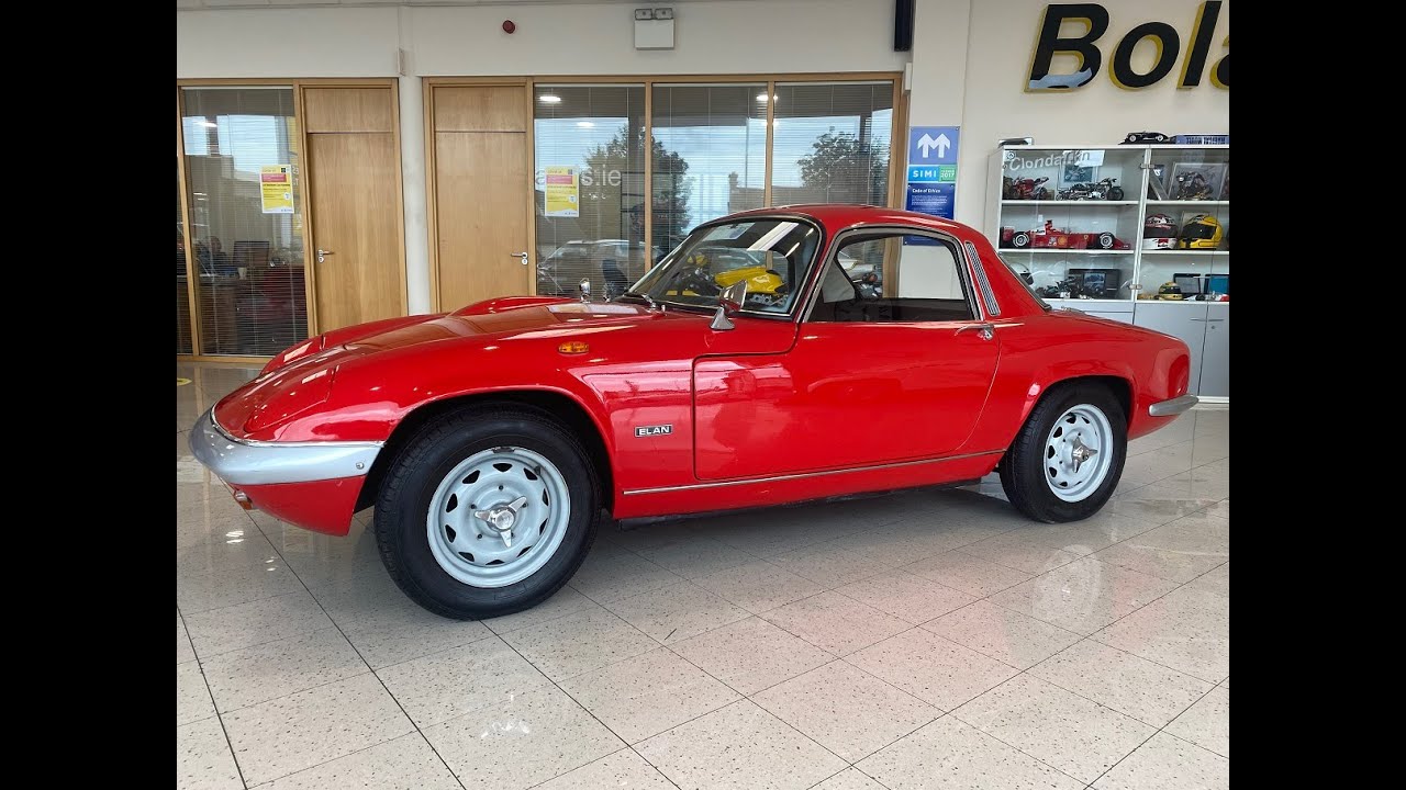 1967 Lotus Elan  www.bolandsclassics.ie