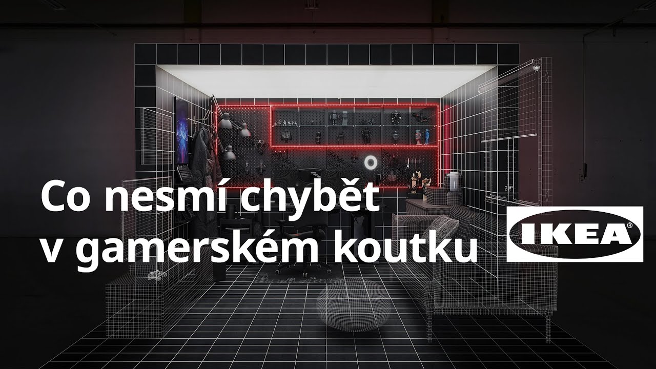 IKEA | Jak vybavit hern&iacute; doupě
