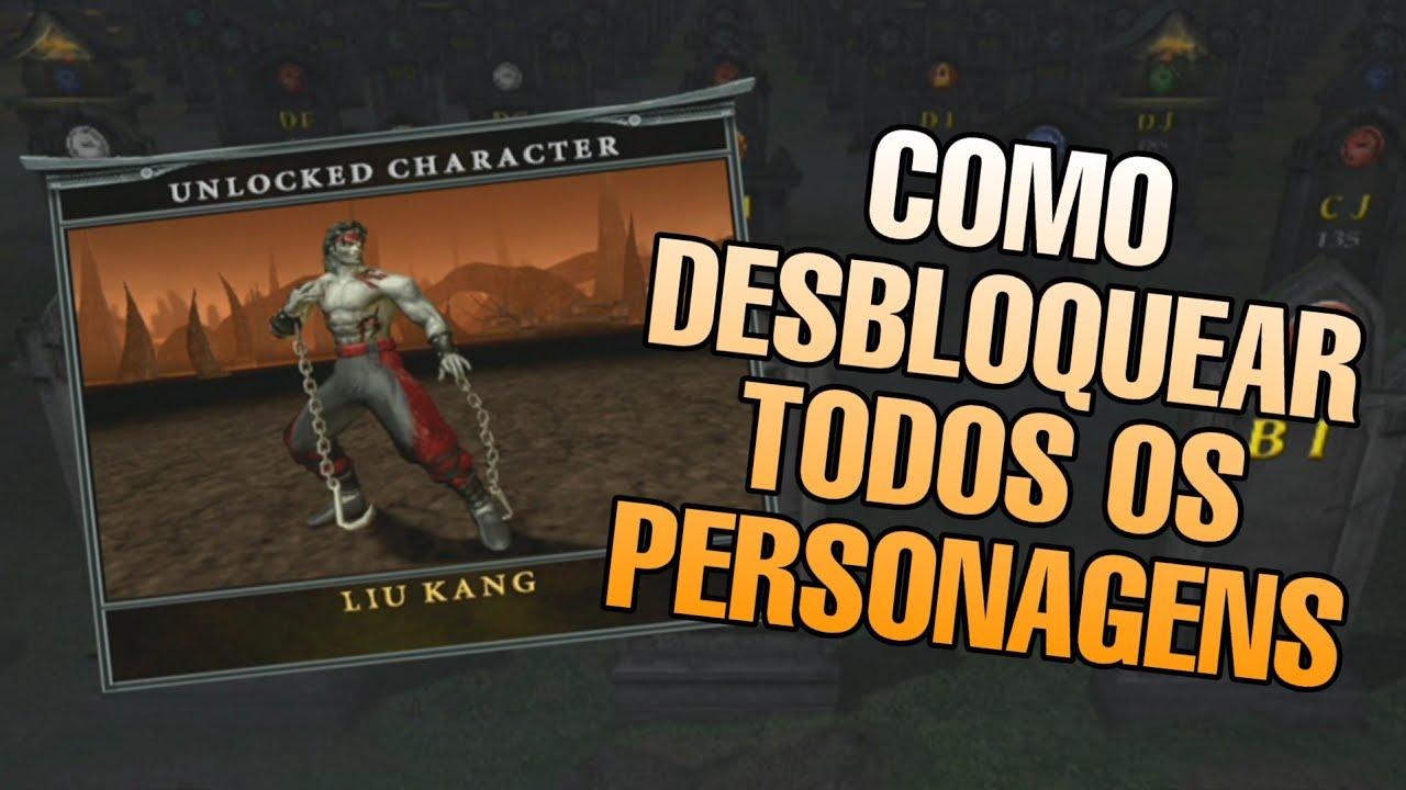 Mortal Kombat Deception - COMO DESBLOQUEAR TODOS OS PERSONAGENS NA KRIPTA