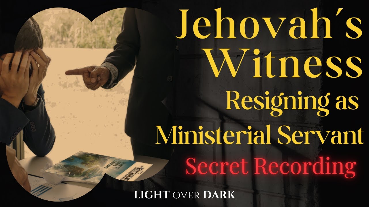 Jehovah's Witness Tries To Resign As A Ministerial Servant