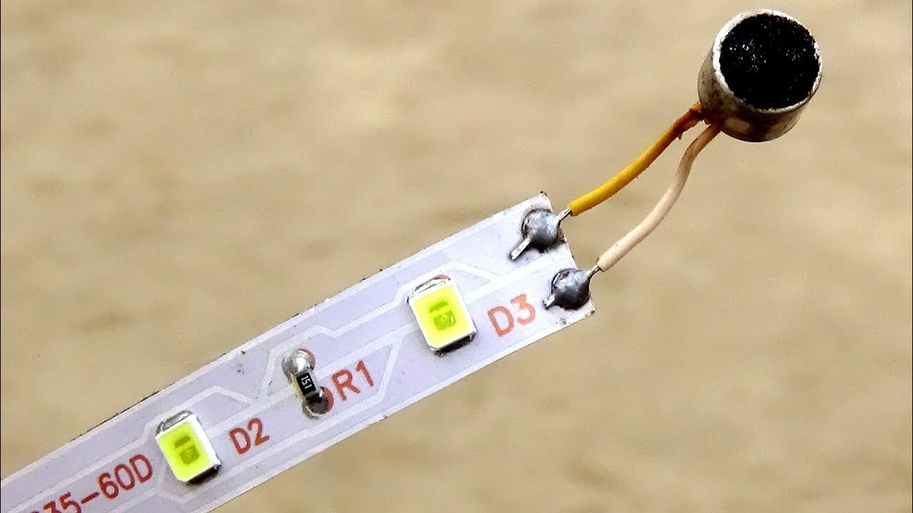 Make Led Strip Music Light Sound Detector