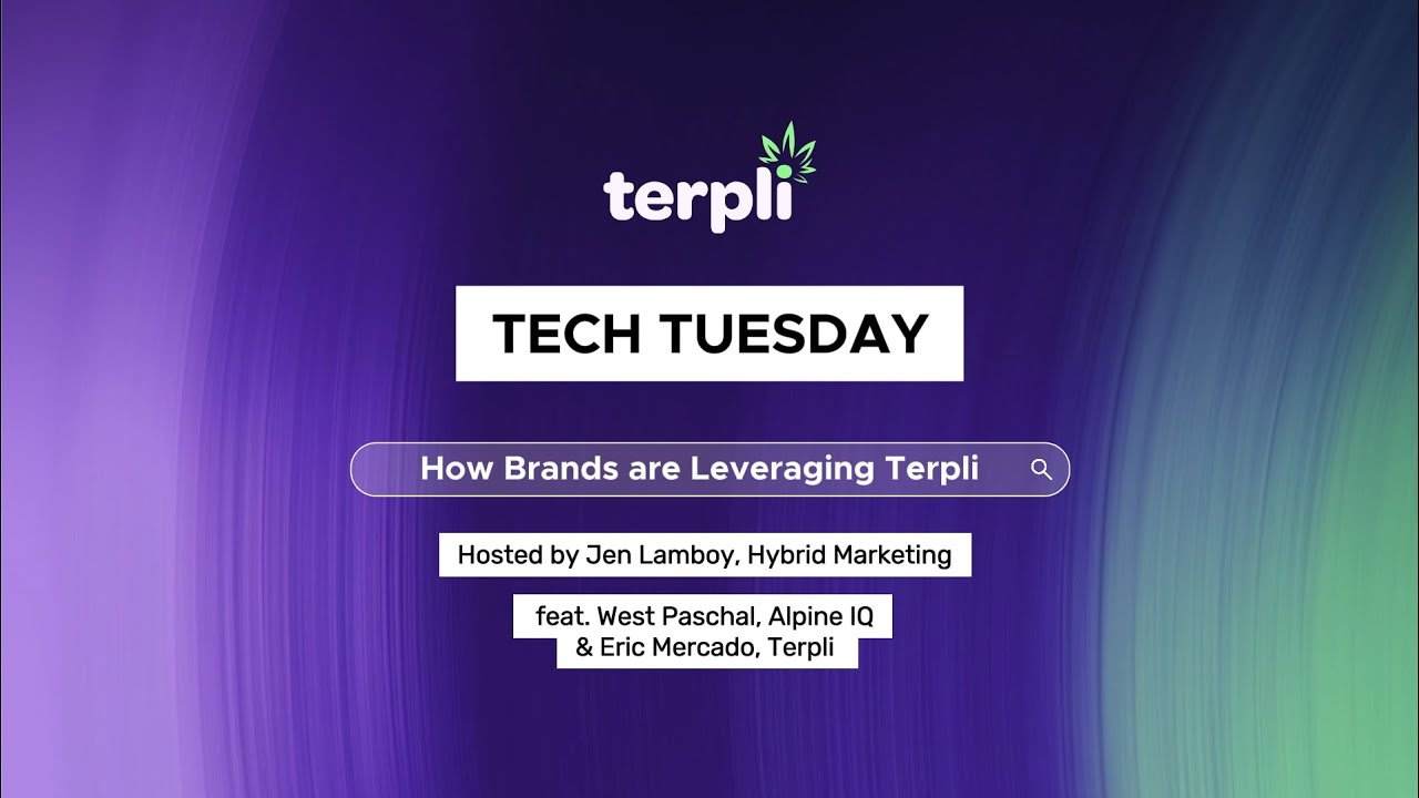 Tech Tuesday: How Brands can leverage the Terpli Virtual Budtender