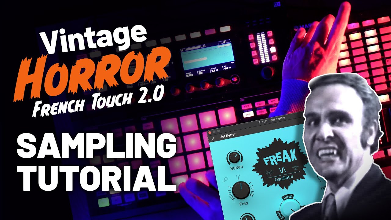 Сэмплирование в стиле винтажного хоррора | Урок по French Touch 2.0 (для любой DAW/MPC/Maschine) ...