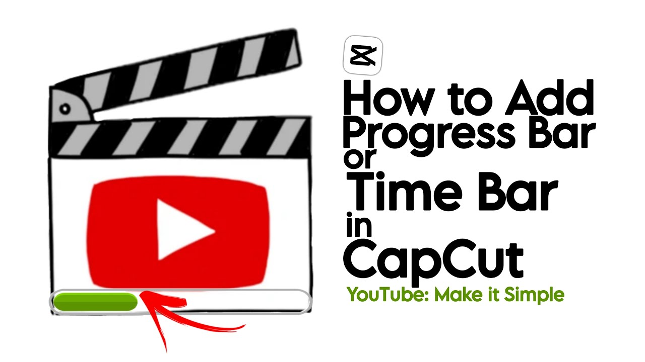 How to Add Time Progress Bar to Your Video using CapCut