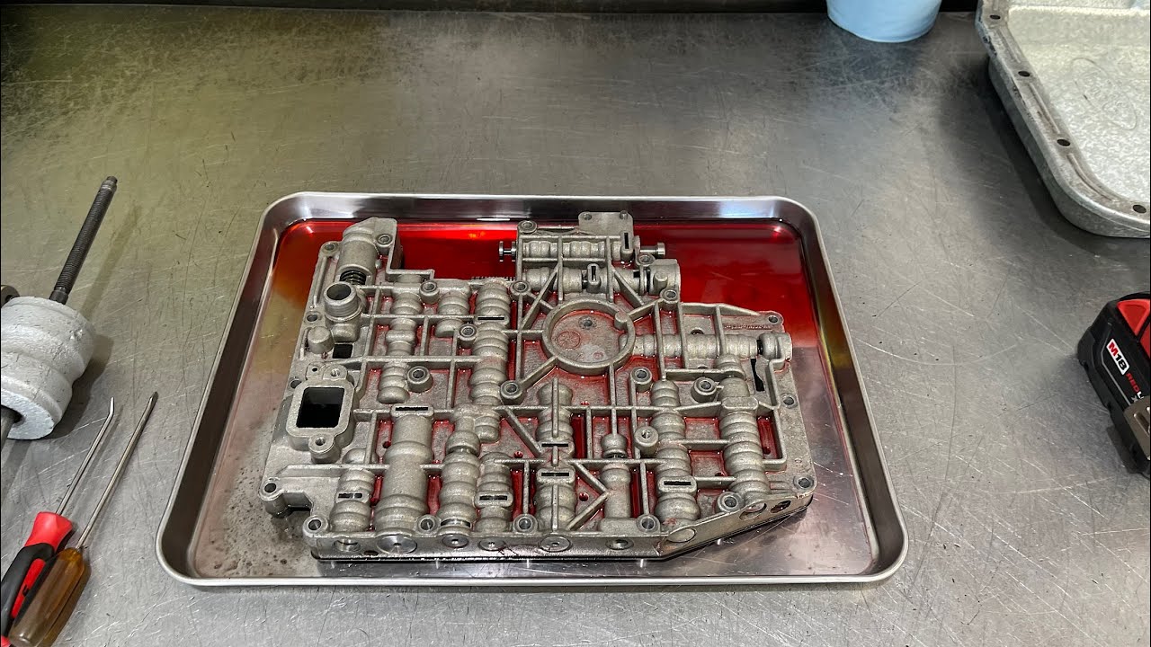 Ford AOD Valve Body Disassembly