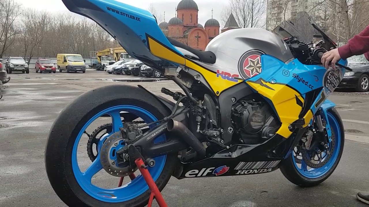 CBR600RR Akrapovic full system gp moto2