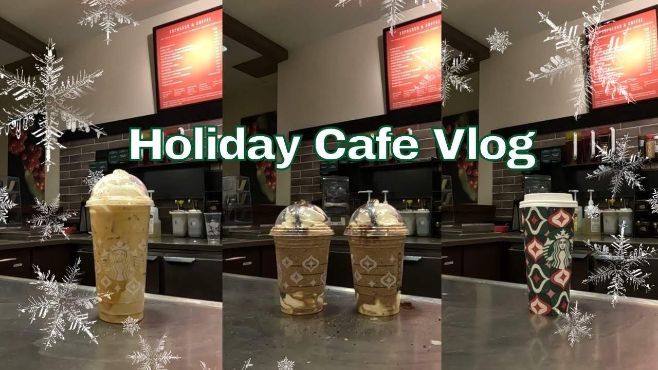 Starbucks Cafe Vlog | Holiday Edition!