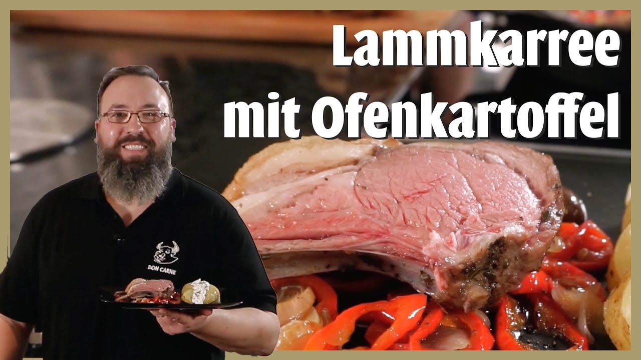 DON CARNE | Osterrezepte | Lammkarree mit Ofenkartoffel