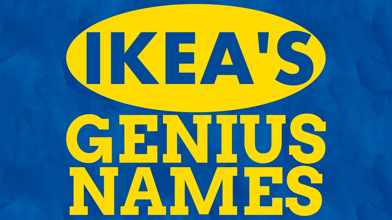 IKEA's Genius Naming System