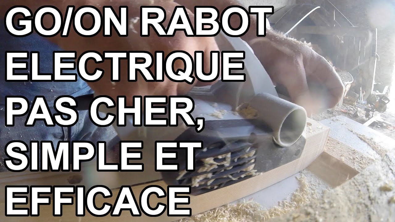 Rabot &eacute;lectrique GO/ON