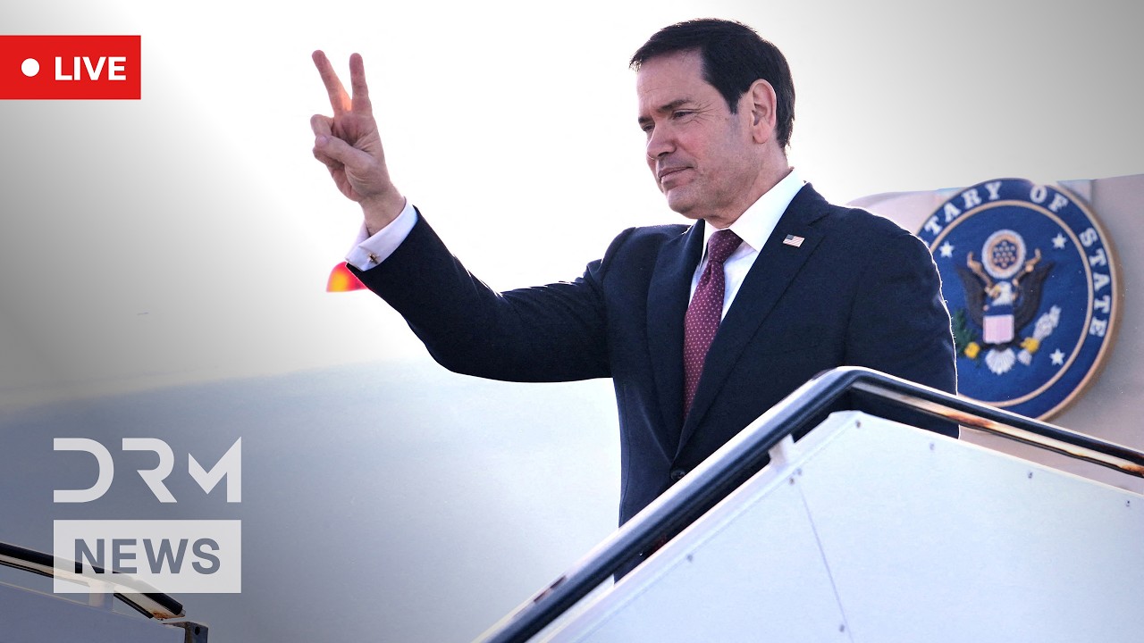 LIVE: Marco Rubio Arrives in Greece for Key Talks With Foreign Minister Gerapetritis | AC1B