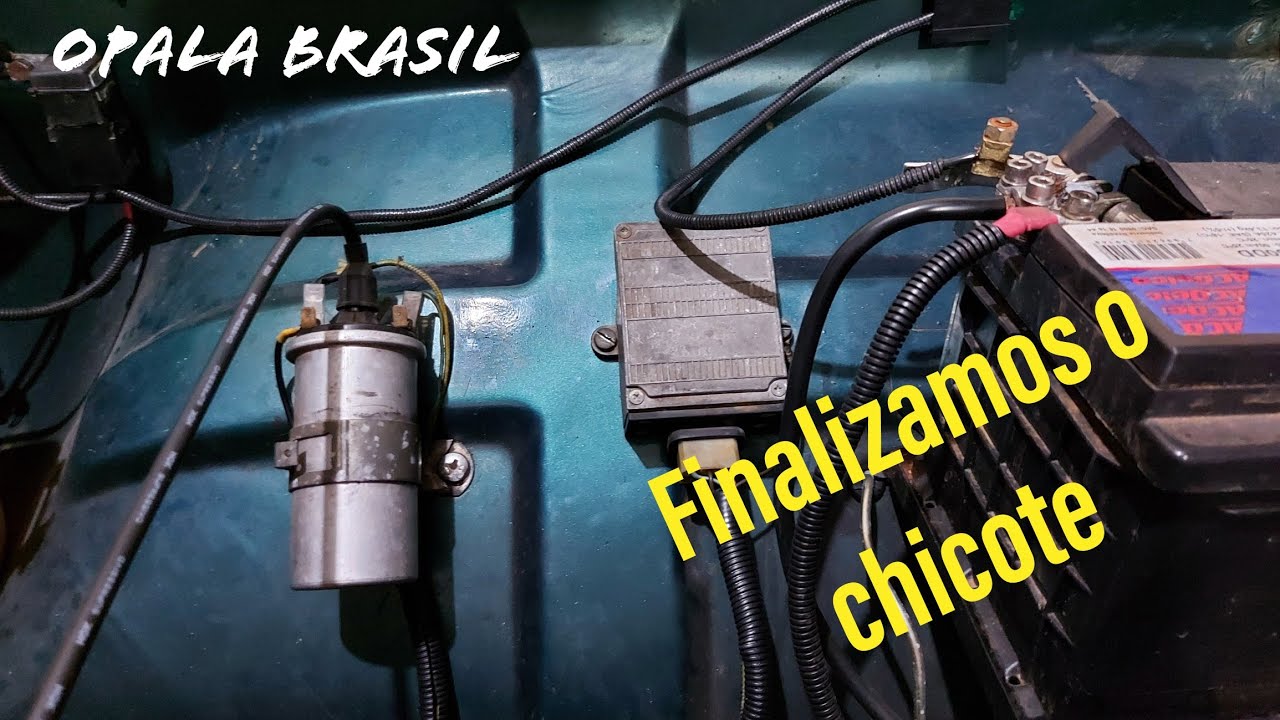 Chicote do modulo de ignição do Opala