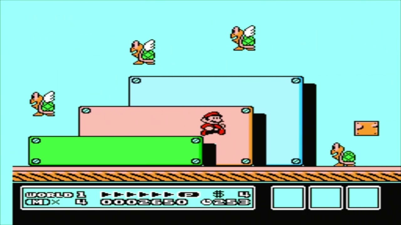 Me Playing Super Mario Bros 3