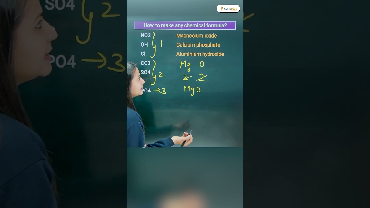 Fatafat objectives Ep-27 How to make chemical formula 🔥 | Krushi mam #rankplus #class10chemistry