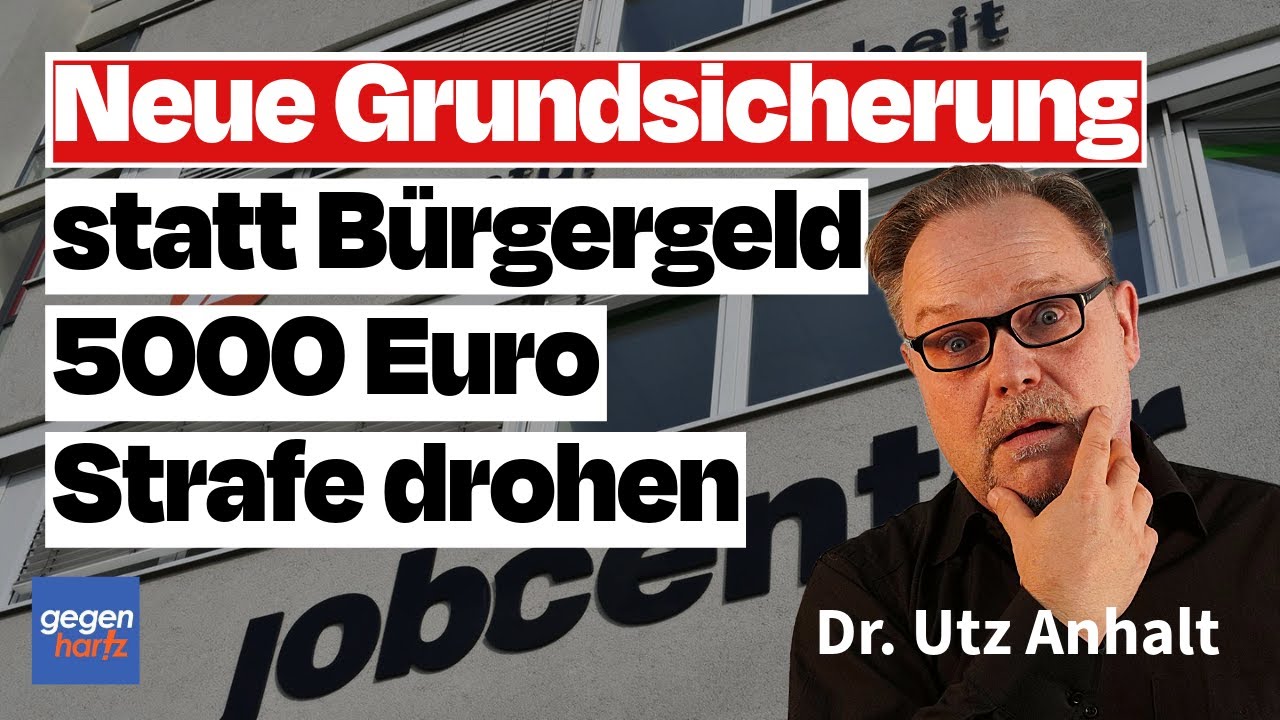 Neue Grundsicherung statt Bürgergeld: Es sollen 5000 Euro Strafen drohen