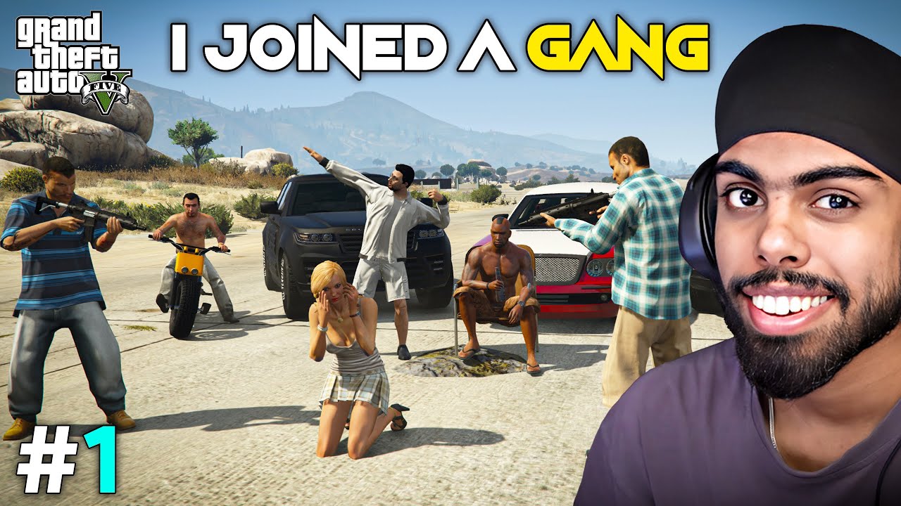I JOINED A GANG IN GTA RP CITY...