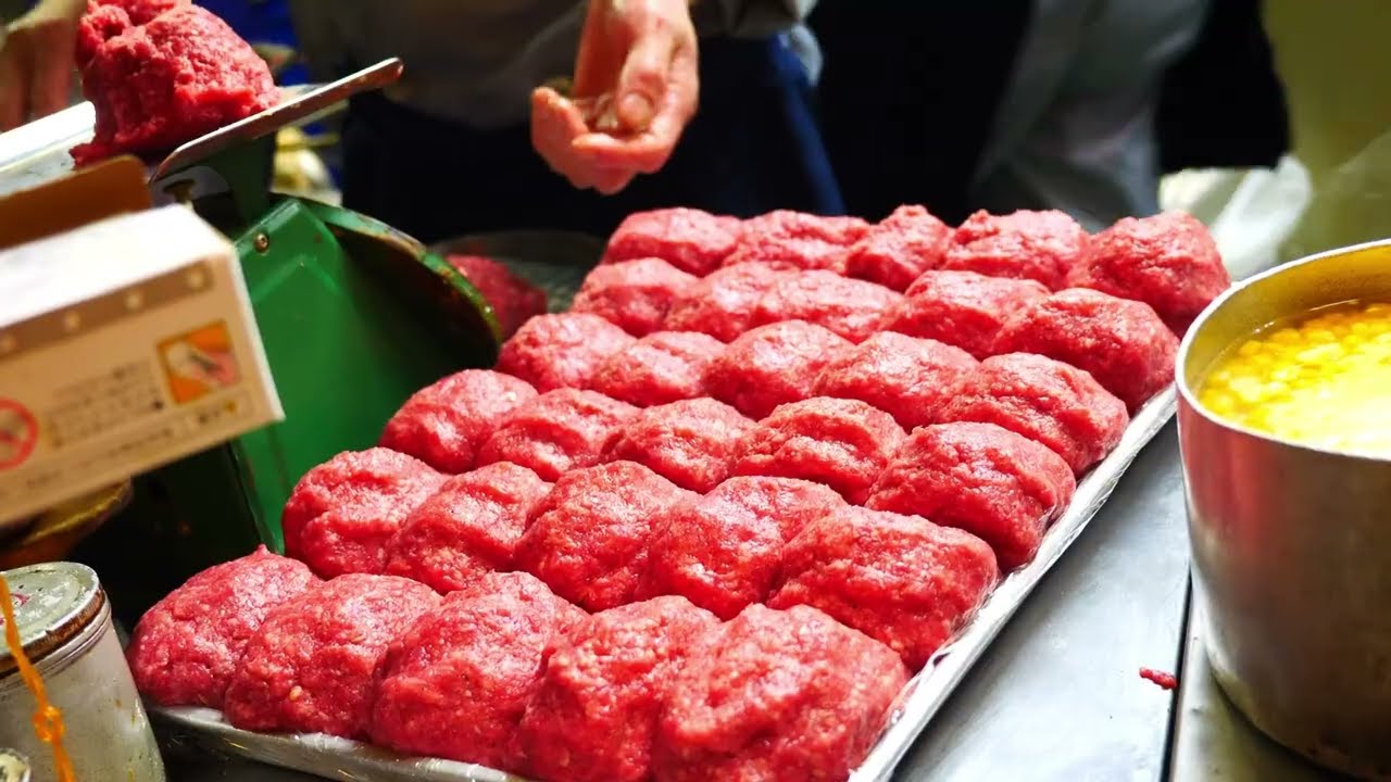 浅草の行列洋食店の飛ぶように売れるハンバーグ！「モンブラン」の仕込みから怒涛の昼時に密着！