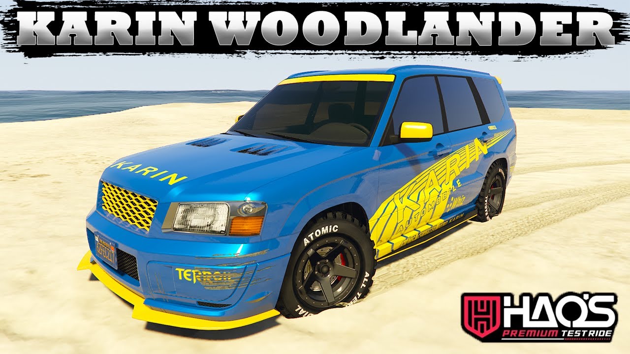 KARIN WOODLANDER - культовый внедорожник с тюнингом Хао в GTA Online