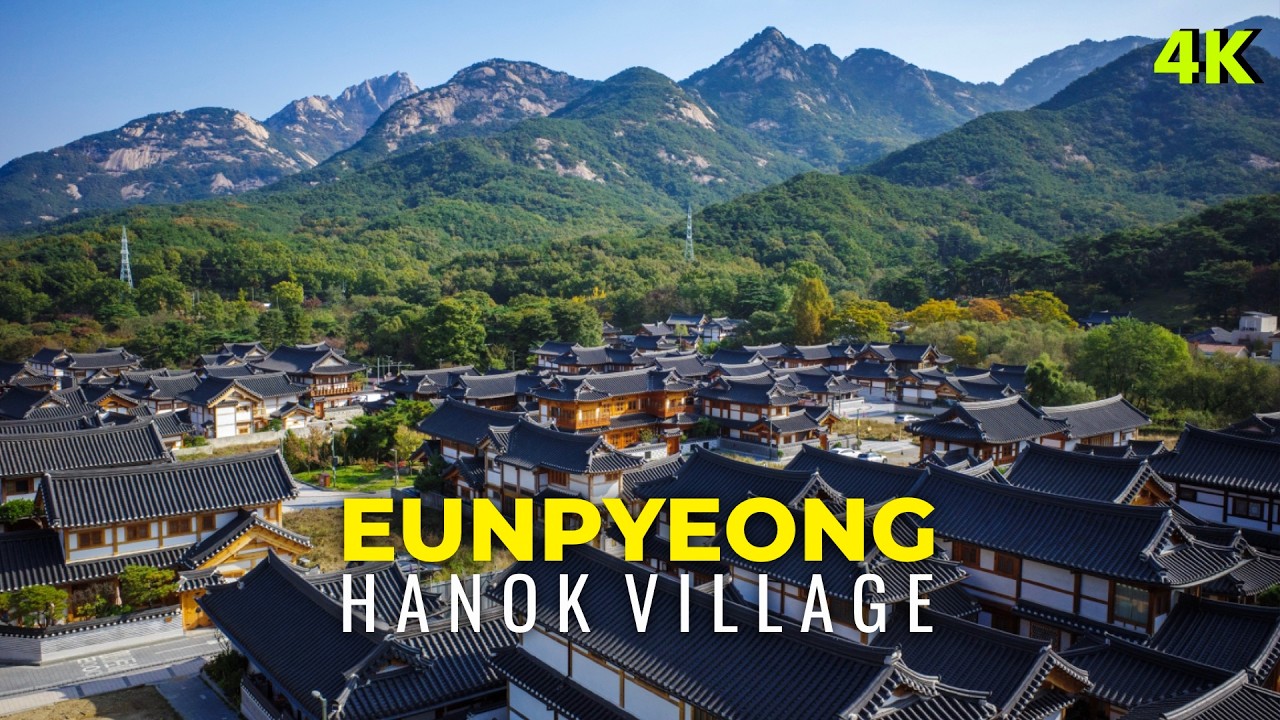 Walking Through Seoul’s Most Beautiful Hanok Village (No Tourists) 🍁 | 4K