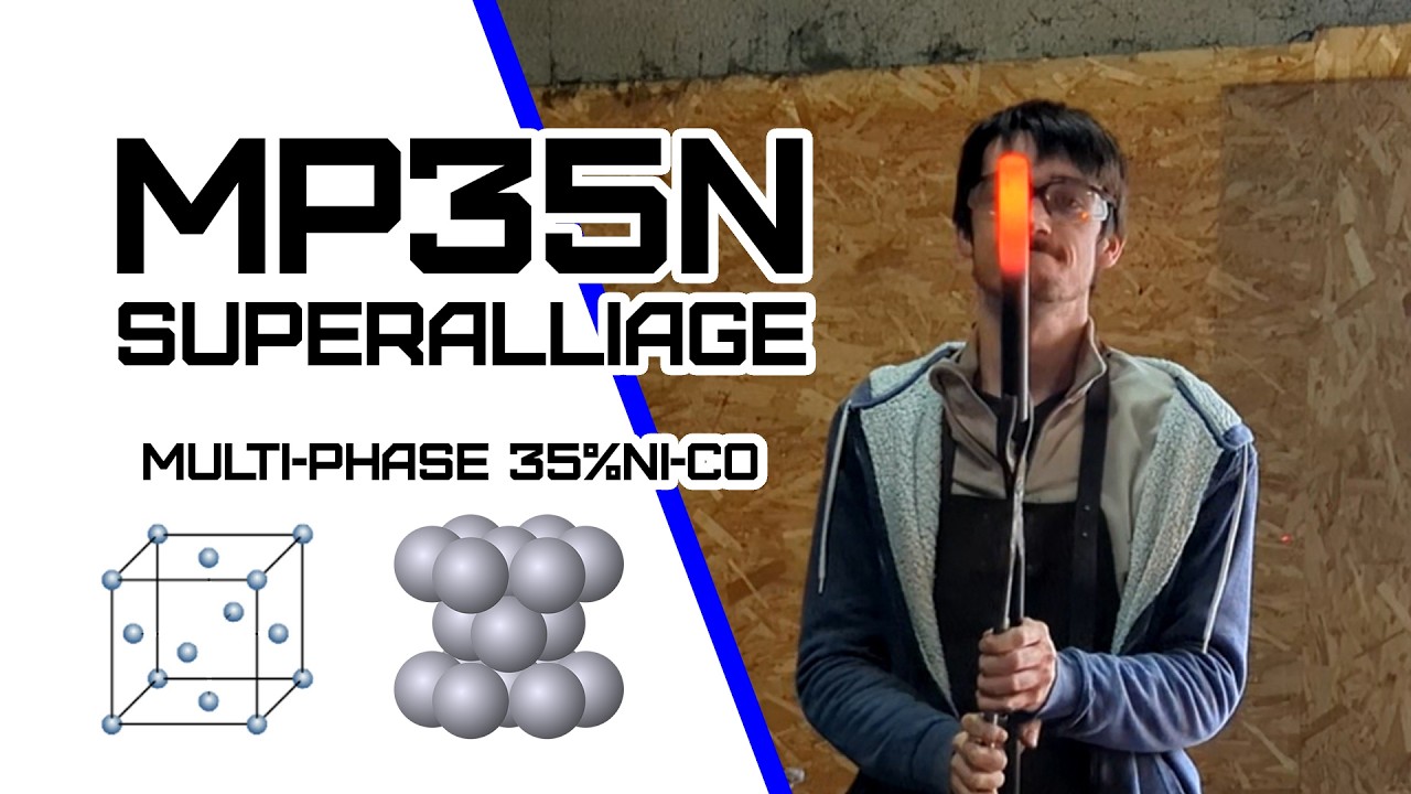 Je Forge un Superalliage Quasiment Indestructible ! (L'alliage Ultime pour les Couteaux ?)