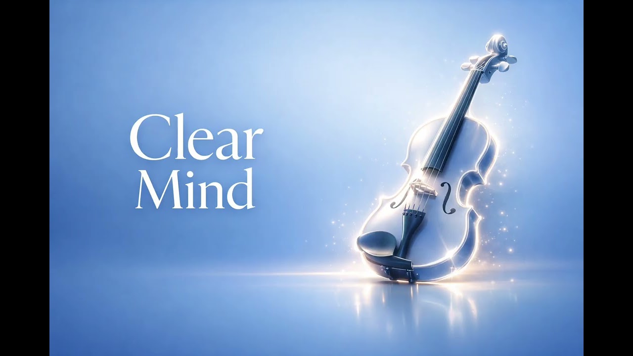 Clear Mind Violin Instrumental | Morning Focus & Productivity Music