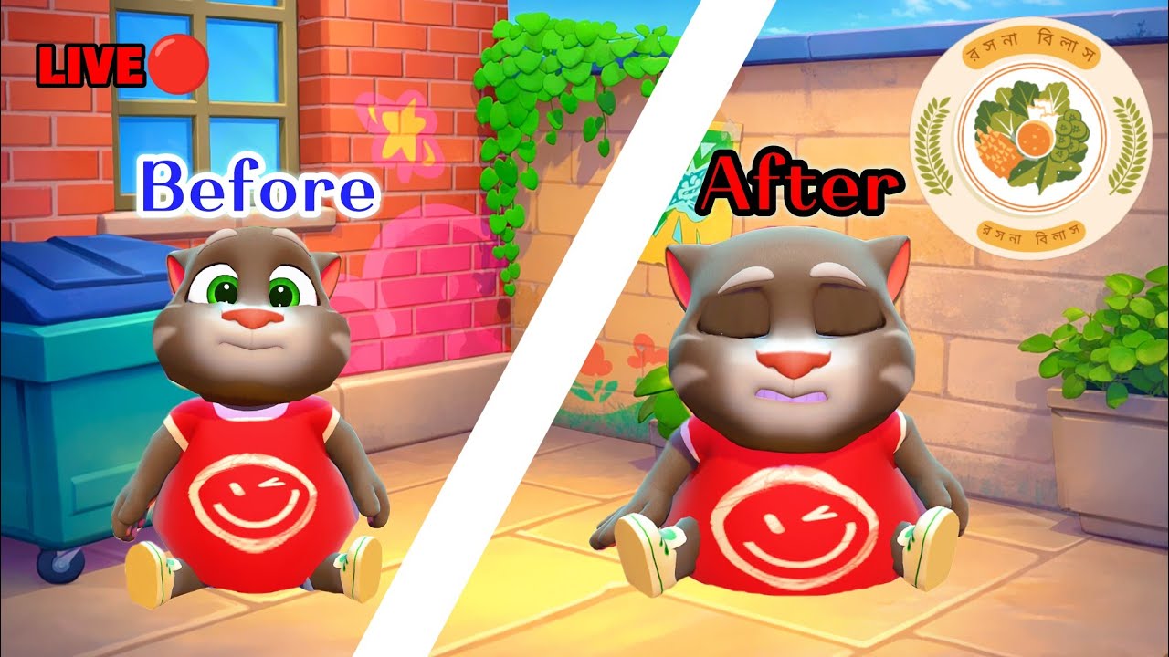 🔴 High Score Challenge LIVE | Talking Tom Gameplay @rosonabilas09 #shortsfeed #talkingtom #gaming