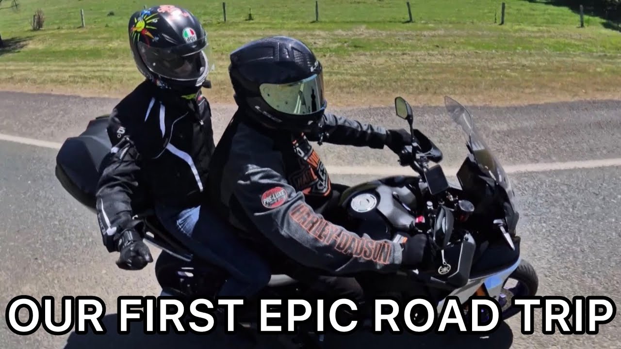 Road Trip on a Tracer9 Motorbike in QLD Australia