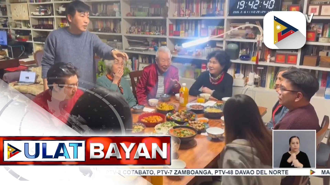 Ilang mga Pilipino, nakisaya sa selebrasyon ng mga Chinese family sa China | ulat ni Mela Lesmoras