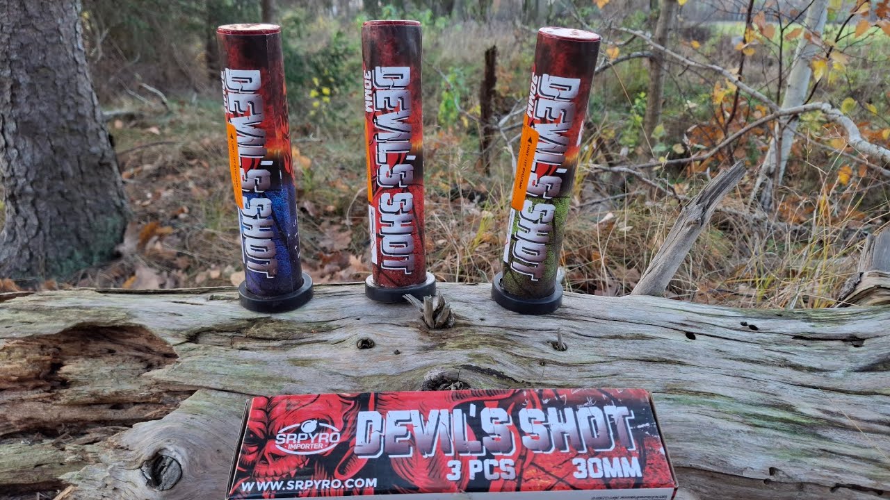 single shoty titanium salute Devil's Shot Batch/2024 Srpyro CLE5001 partia 2024