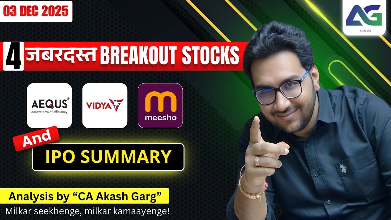 Breakout Stock for Tomorrow | Nifty Analysis | Swing Trading | IPO GMP Updates