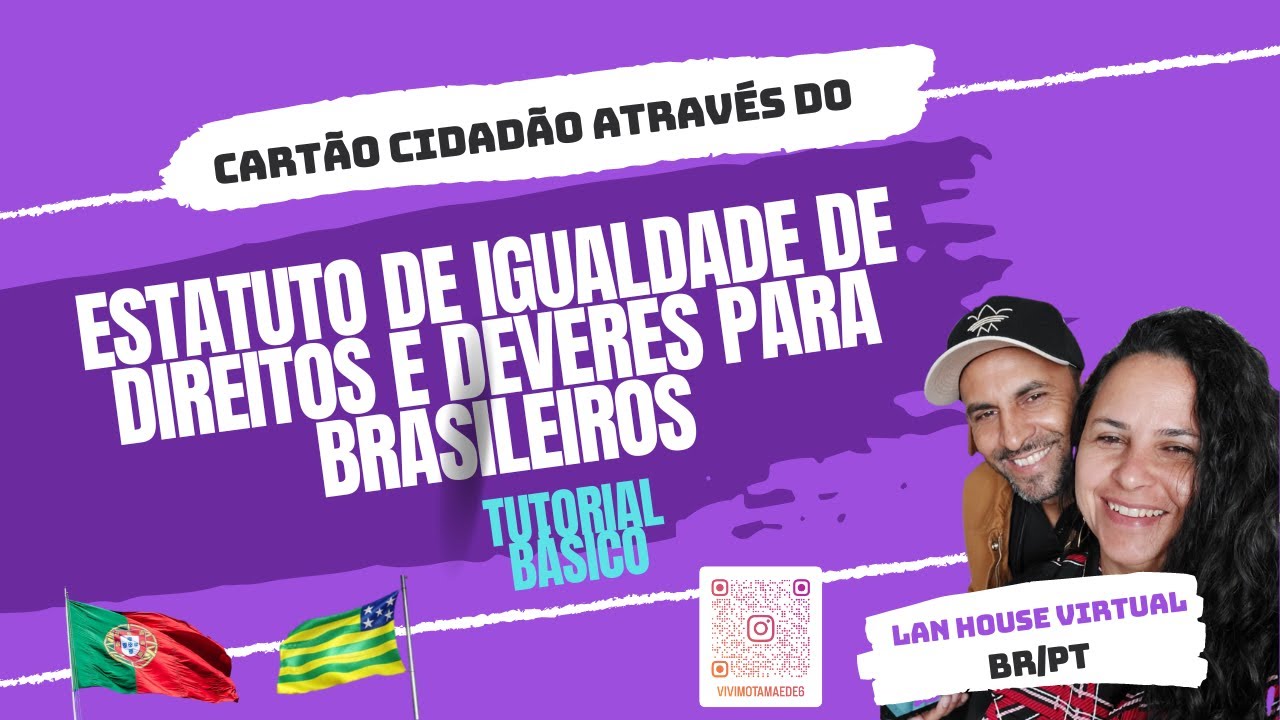 *ENDEREÇO ATUALIZADO*  Estatuto de Igualdade de Direitos e Deveres para Brasileiros - CARTÃO CIDADÃO
