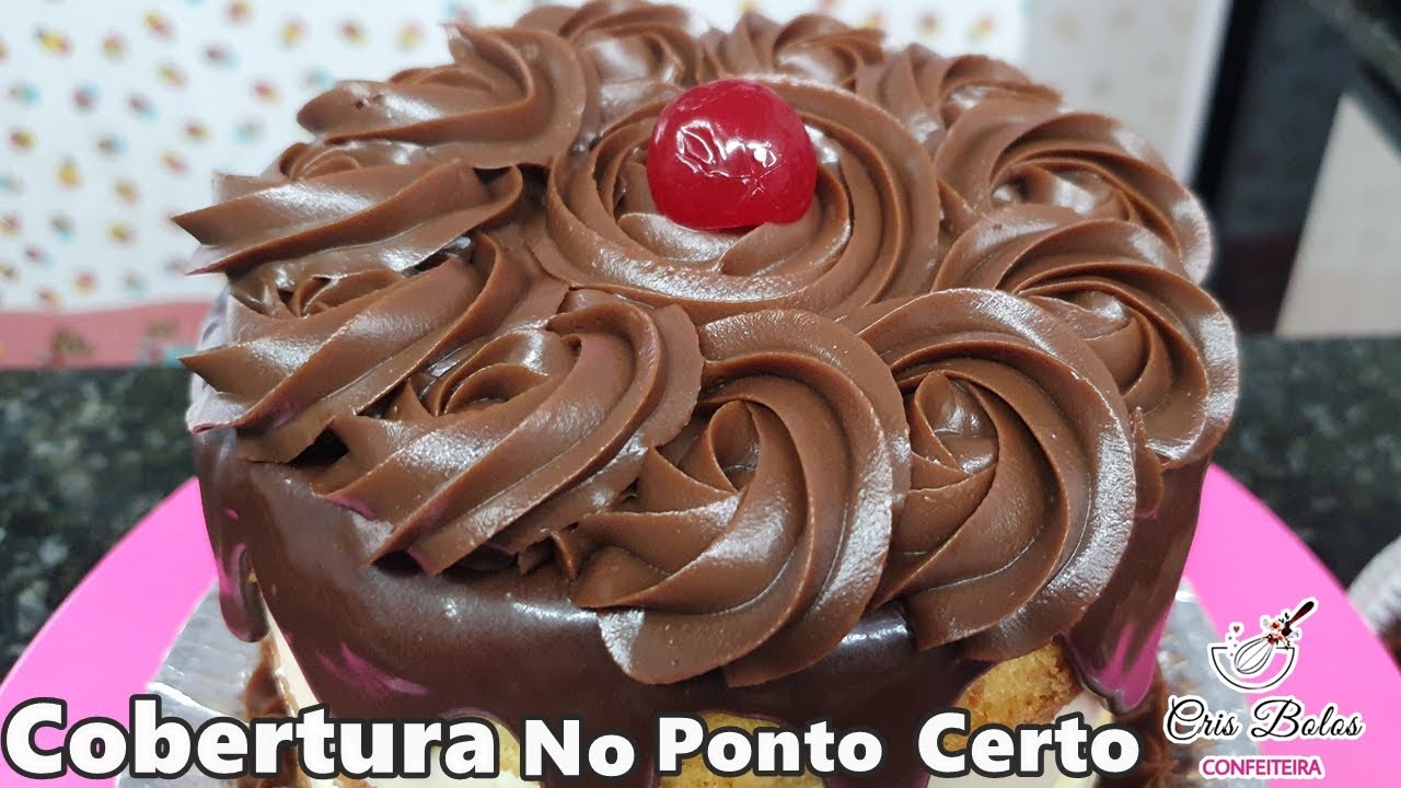 A MELHOR COBERTURA DE CHOCOLATE(QUE VAI MUDAR A SUA VIDA)
