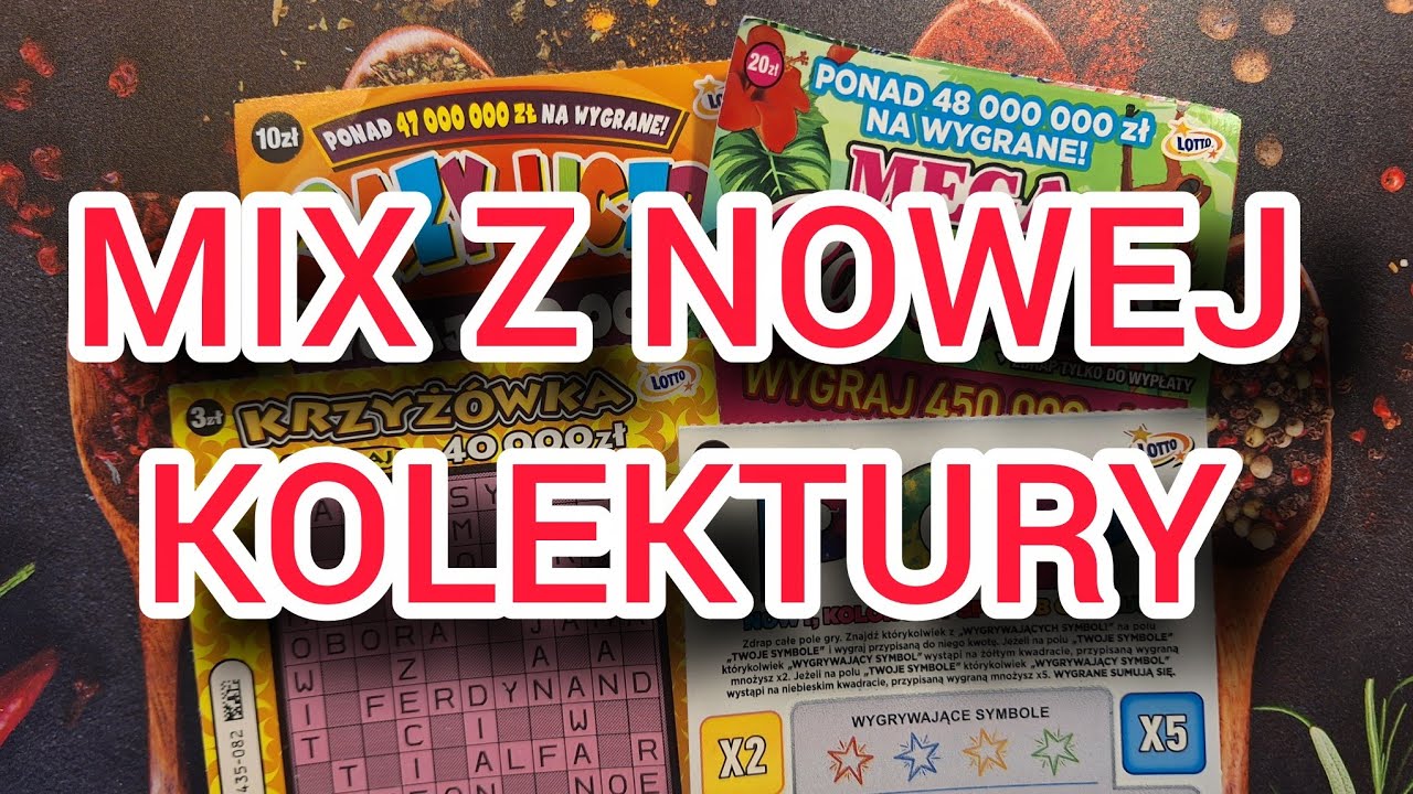ZDRAPKI Z NOWEJ KOLEKTURY 🍀 CZY BĘDĄ SZCZĘŚLIWE? #lotto #zdrapki