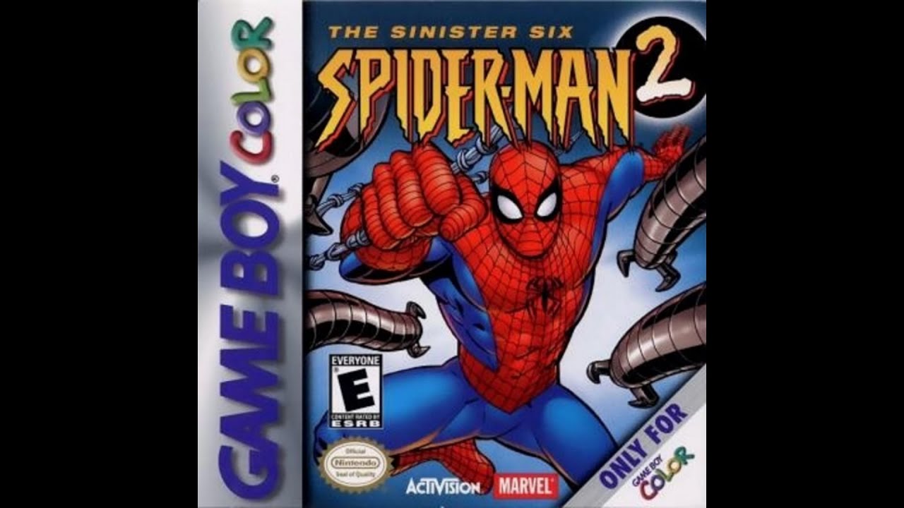 Spider-Man 2: The Sinister Six. GBC. No Damage Walkthrough