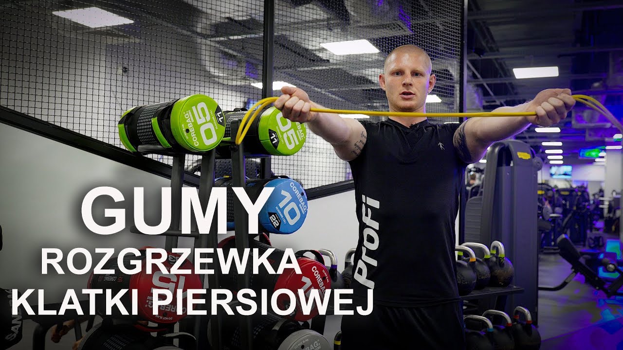 ROZGRZEWKA KLATKI PIERSIOWEJ NA GUMACH
