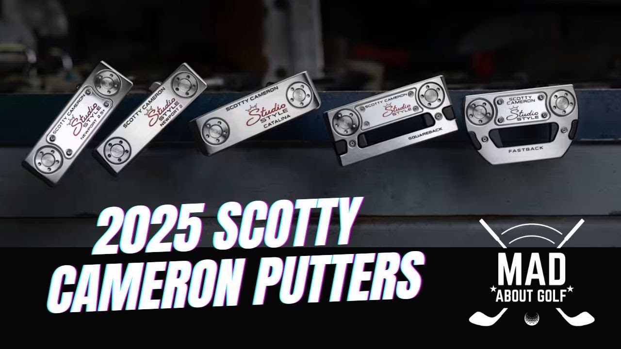 2025 Scotty Cameron Studio Style Putters Review #golf #golfequipment #titleist #putting
