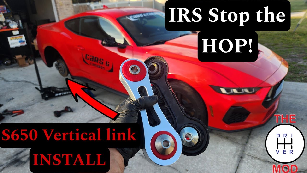 S650 Steeda Billet vertical links INSTALL HOW TO! 2024 Mustang Wheel hop SOLUTION!