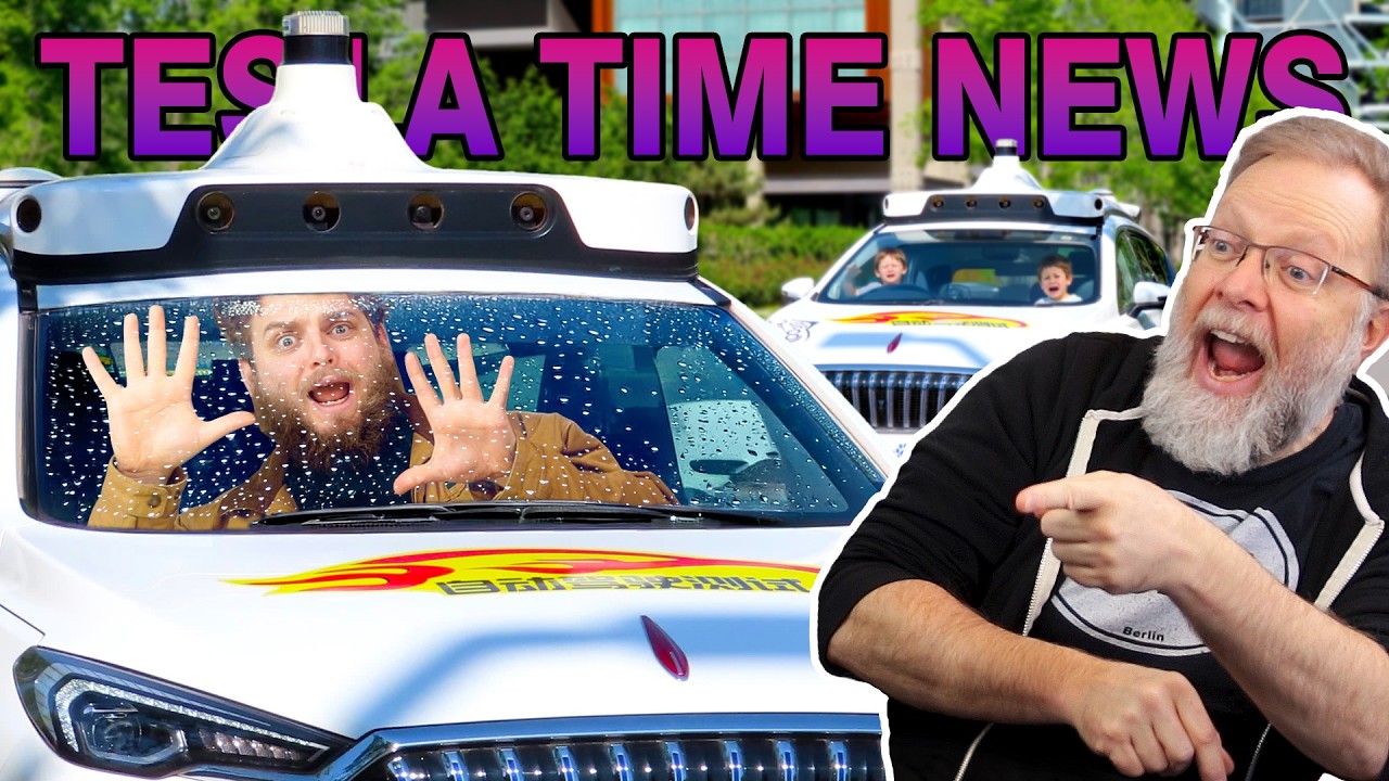 Baidu Apollo Go Robotaxis Get Stuck! | Tesla Time News 605