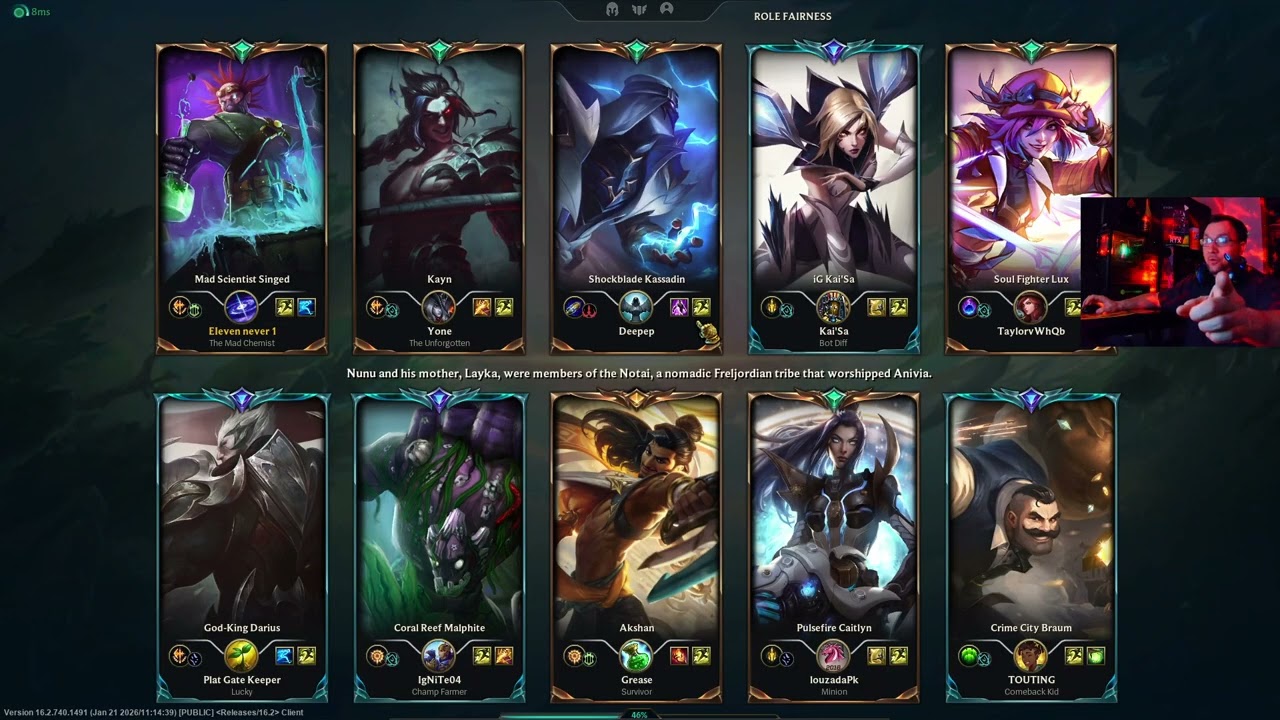 Singed VS Plat Gate Keeper!! Do we live in a simulation?