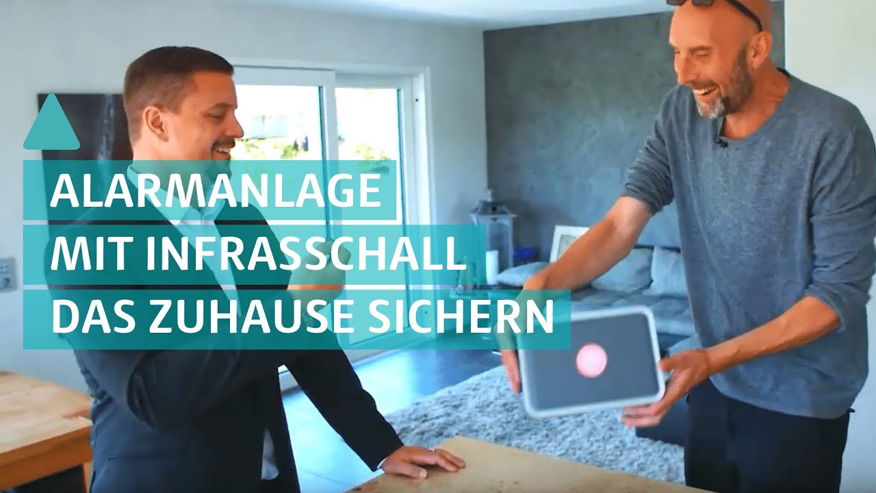 Einbruchsschutz: Infraschall – Die wohl einfachste Alarmanlage der Welt | BAUEN & WOHNEN