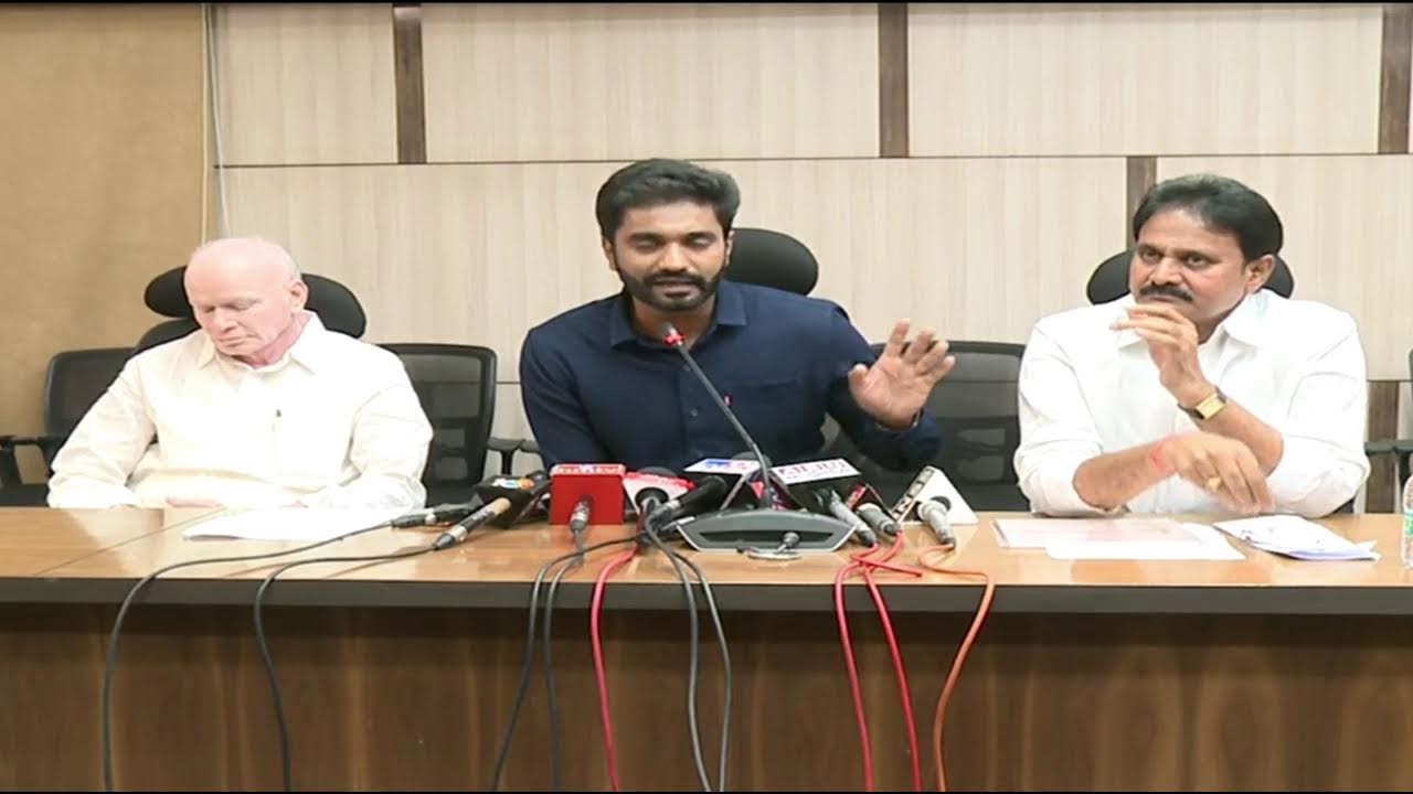 YSRCP MPs Margani Bharath,Pilli Subash Chandra Bose, Mopidevi Venkataramana Rao pressmeet from Delhi