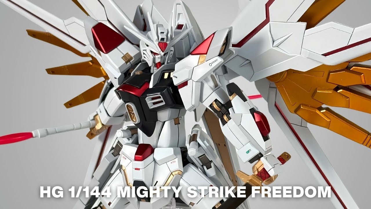 Gunpla Build｜HG 1/144 Mighty Strike Freedom Gundam