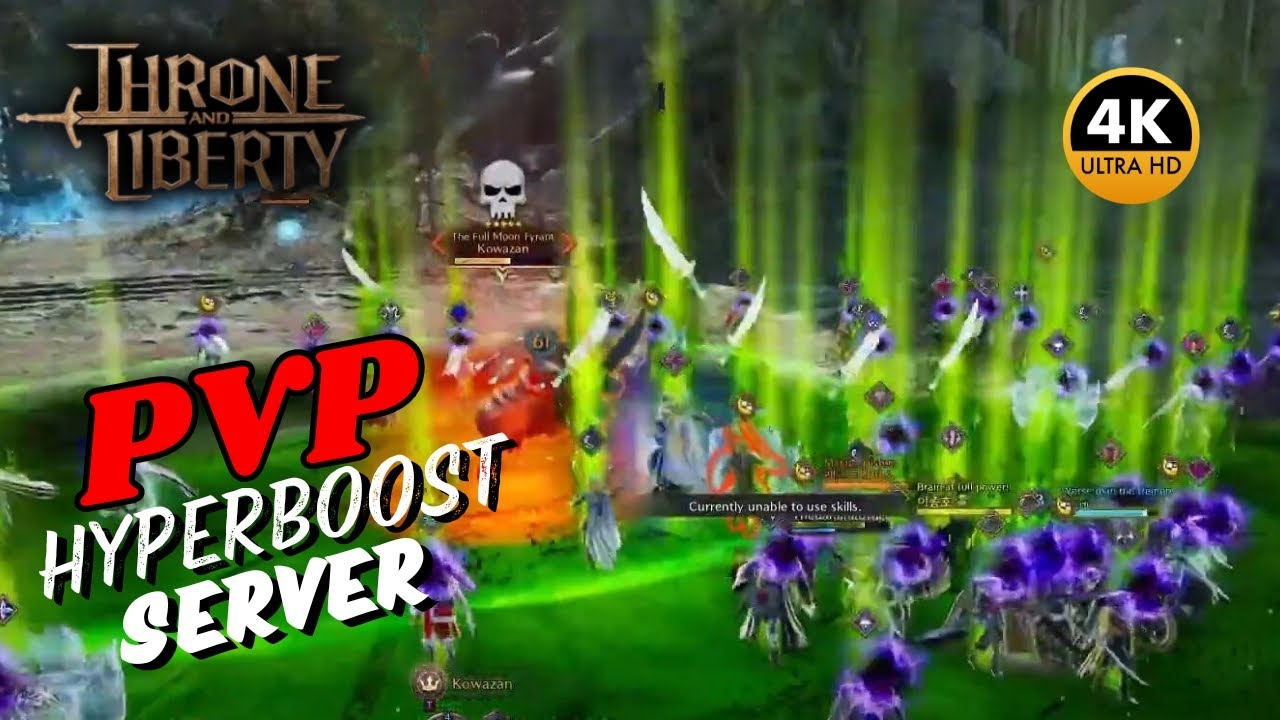 Throne and Liberty: GamePlay Guild PVP New Combat GreatSword/Daggers