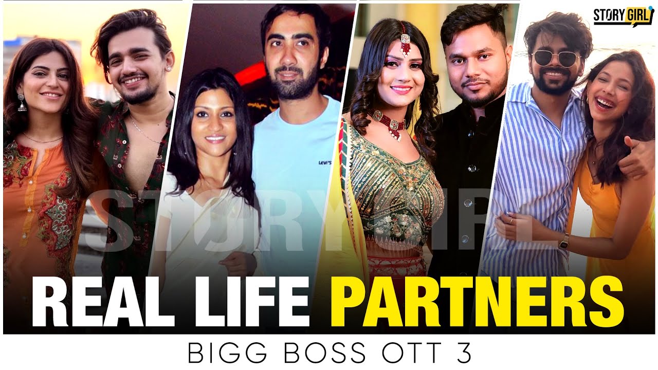 BIGG BOSS OTT 3 REAL LIFE PARTNERS | BIGG BOSS 2024 | BBOTT3 CONTESTANTS GIRLFRIENDS/BOYFRIENDS