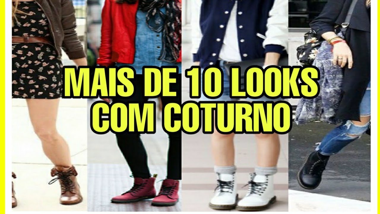 LOOKS COM COTURNO MELISSA