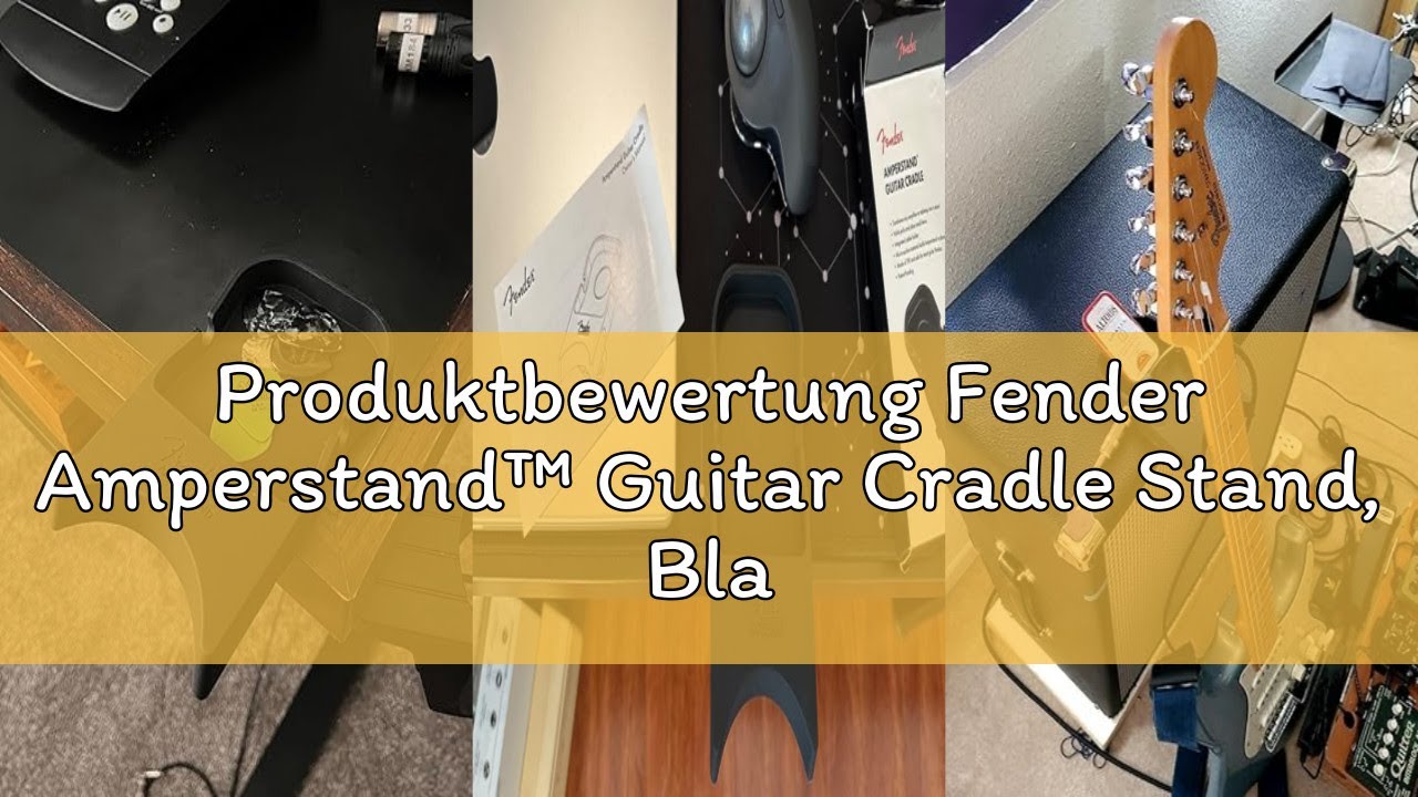 Produktbewertung Fender Amperstand™ Guitar Cradle Stand, Black