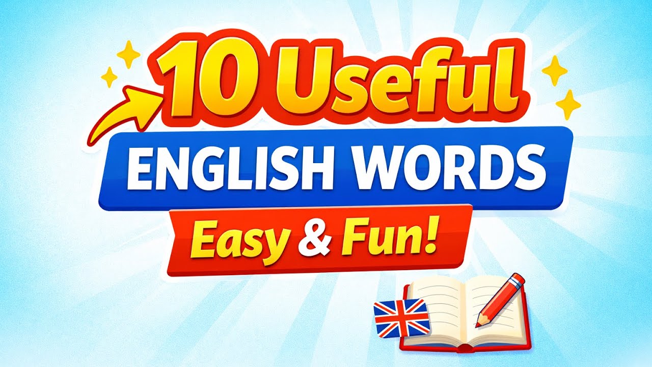 Ten useful English words with example